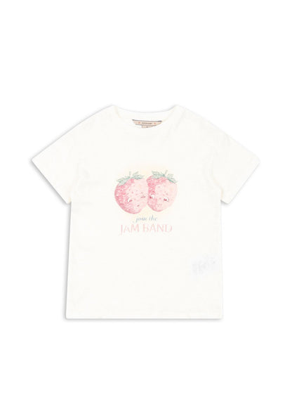 Konges Sløjd ERA TEE OCS - off white/jam Konges Sløjd