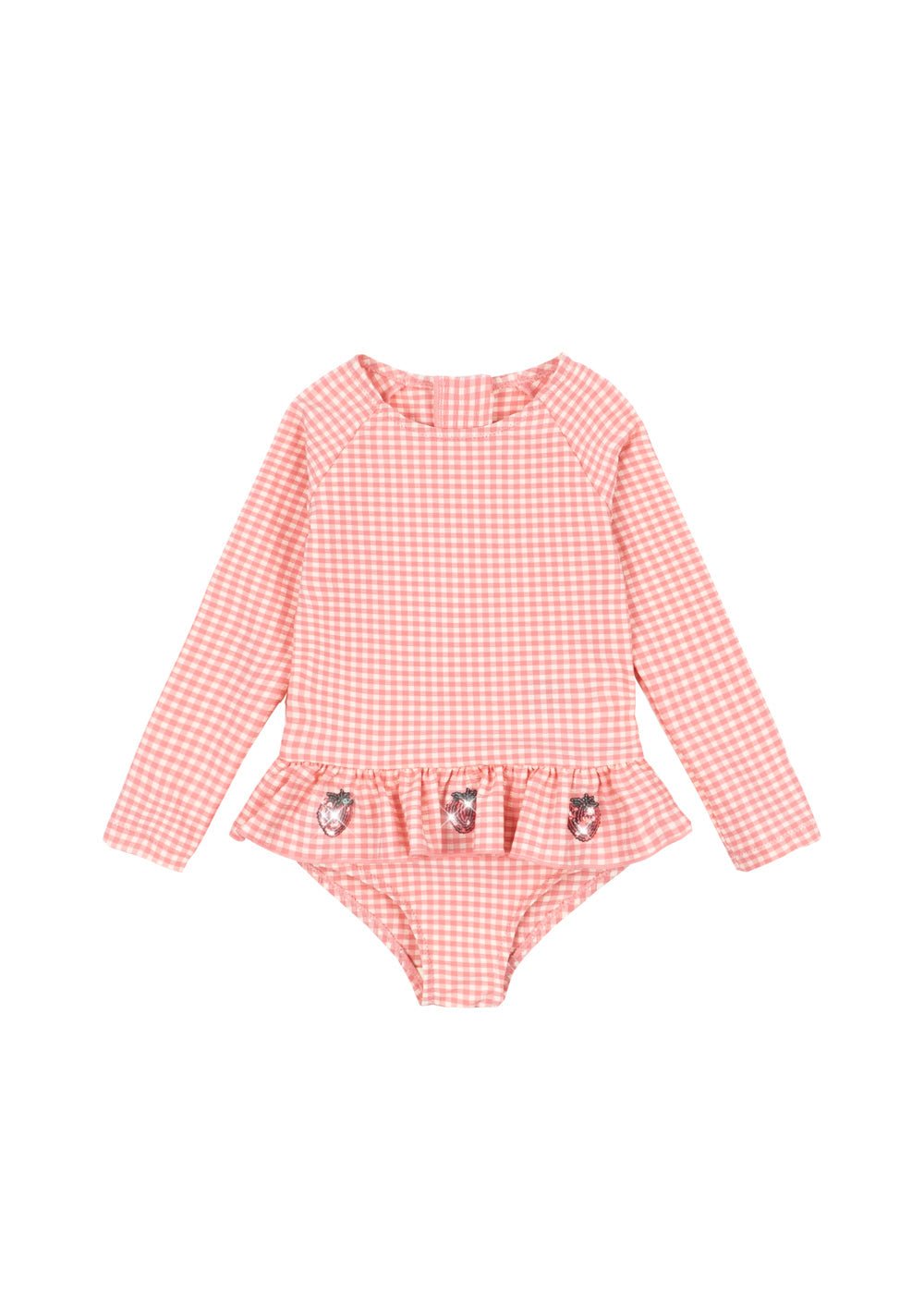 Konges Sløjd ETTA LONG SLEEVE SWIMSUIT - geranium pink Konges Sløjd New Collection