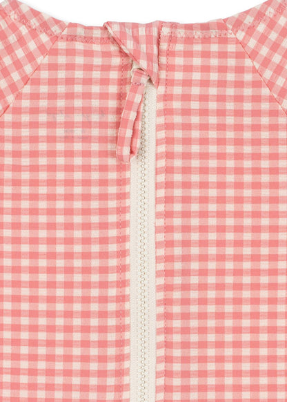 Konges Sløjd ETTA LONG SLEEVE SWIMSUIT - geranium pink Konges Sløjd New Collection