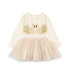 Konges Sløjd Fairy ballerina dress - swan buttercream glitter Konges Sløjd