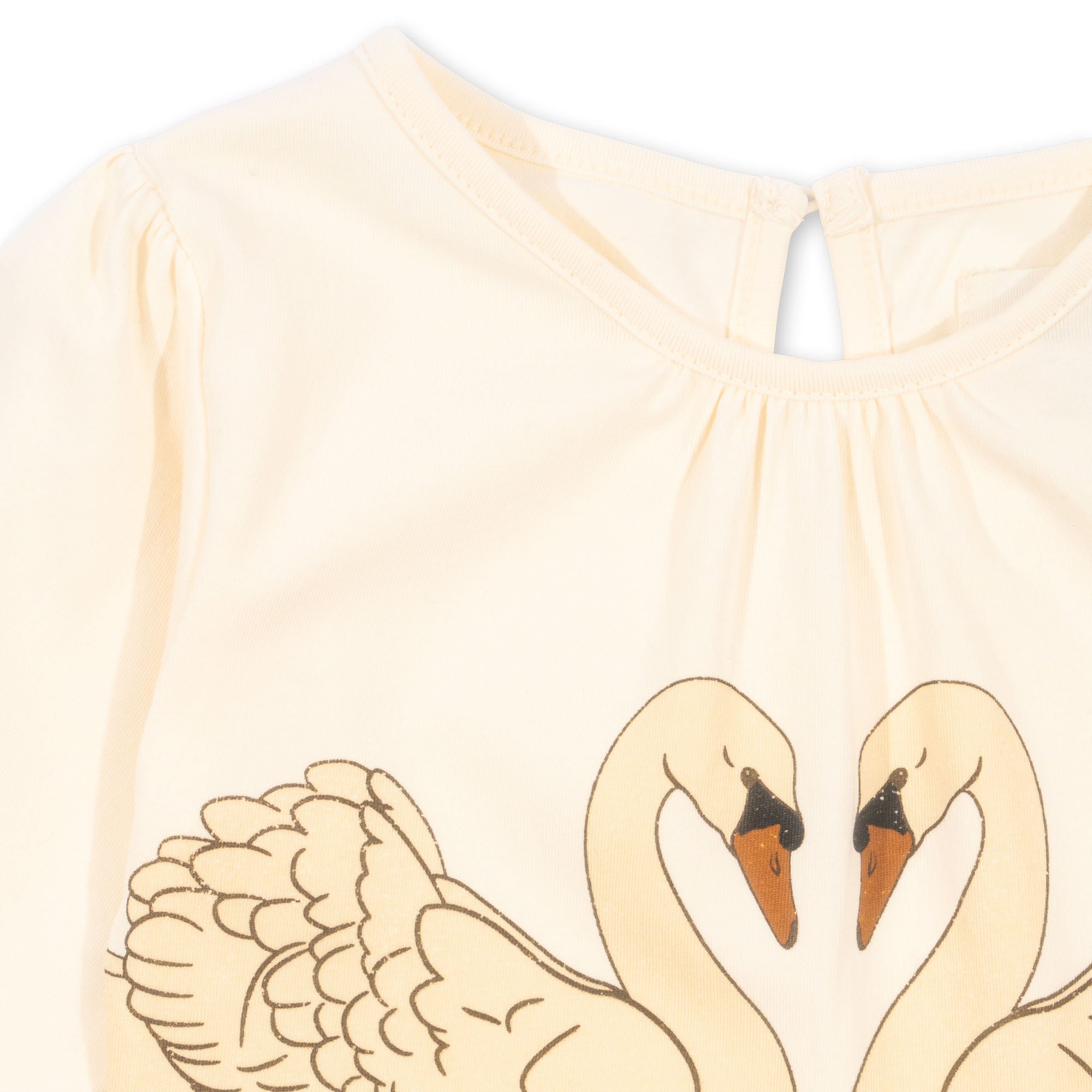 Konges Sløjd Fairy ballerina dress - swan buttercream glitter Konges Sløjd