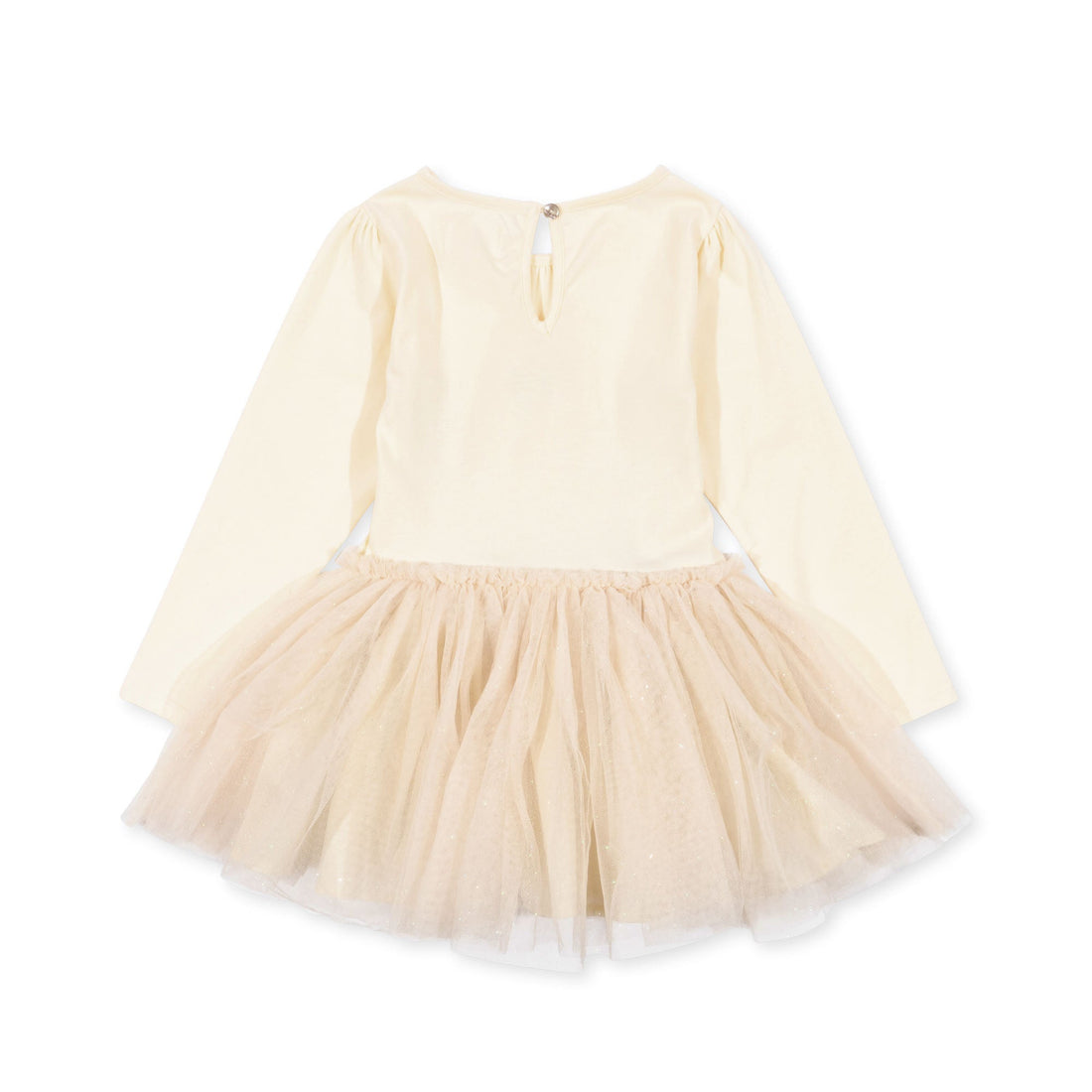 Konges Sløjd Fairy ballerina dress - swan buttercream glitter Konges Sløjd