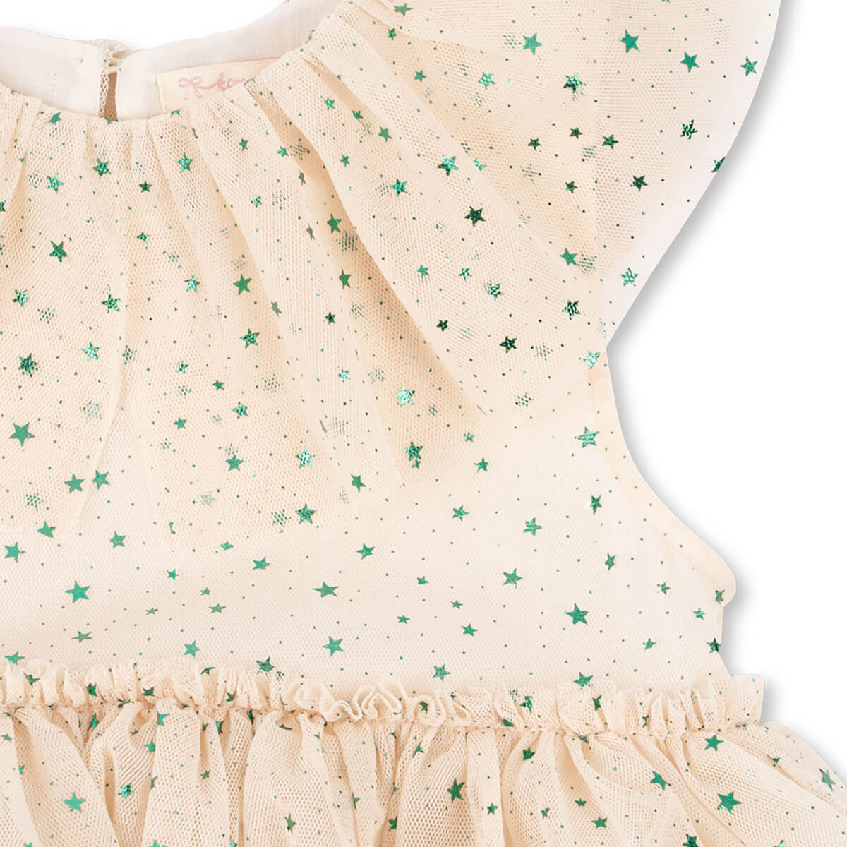 Konges Sløjd Fairy Dress in Etoile Green Konges Sløjd