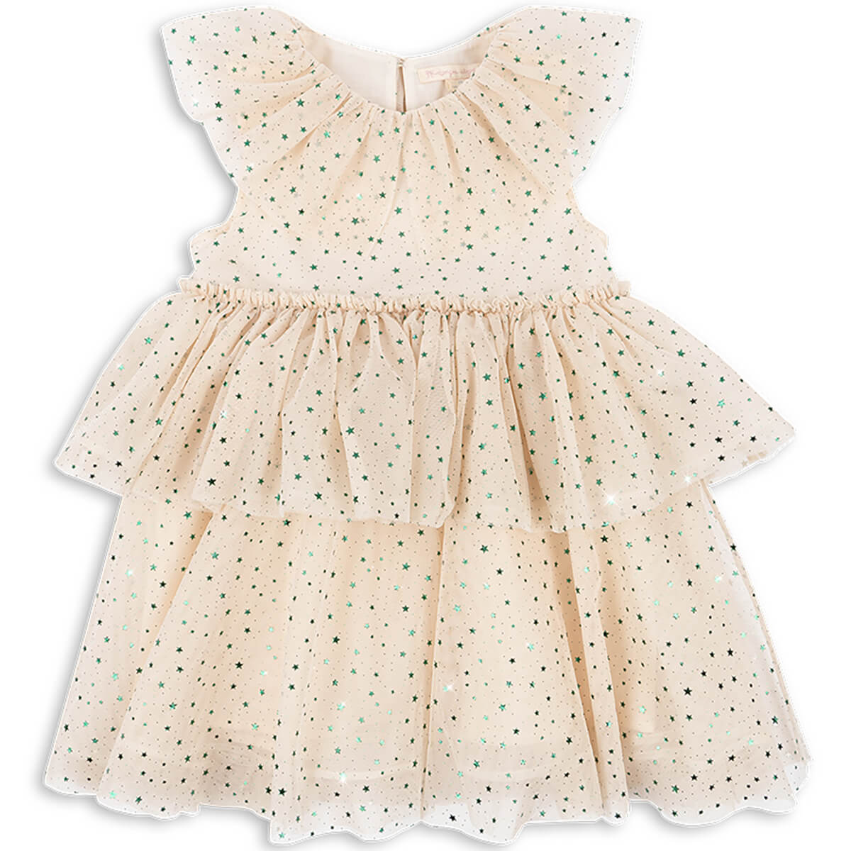 Konges Sløjd Fairy Dress in Etoile Green Konges Sløjd