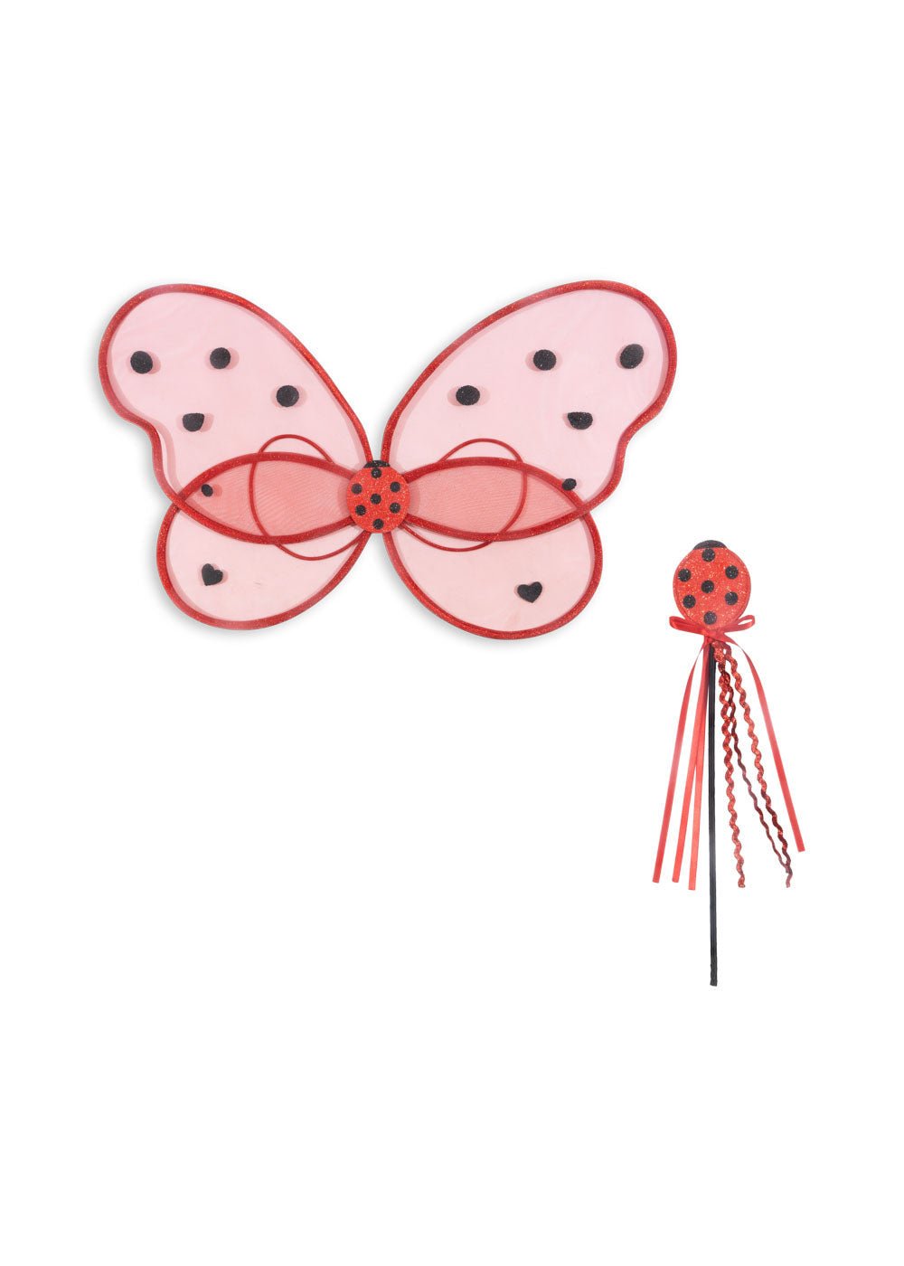 Konges Sløjd FAIRY LADYBUG COSTUME - ladybug glitter Konges Sløjd