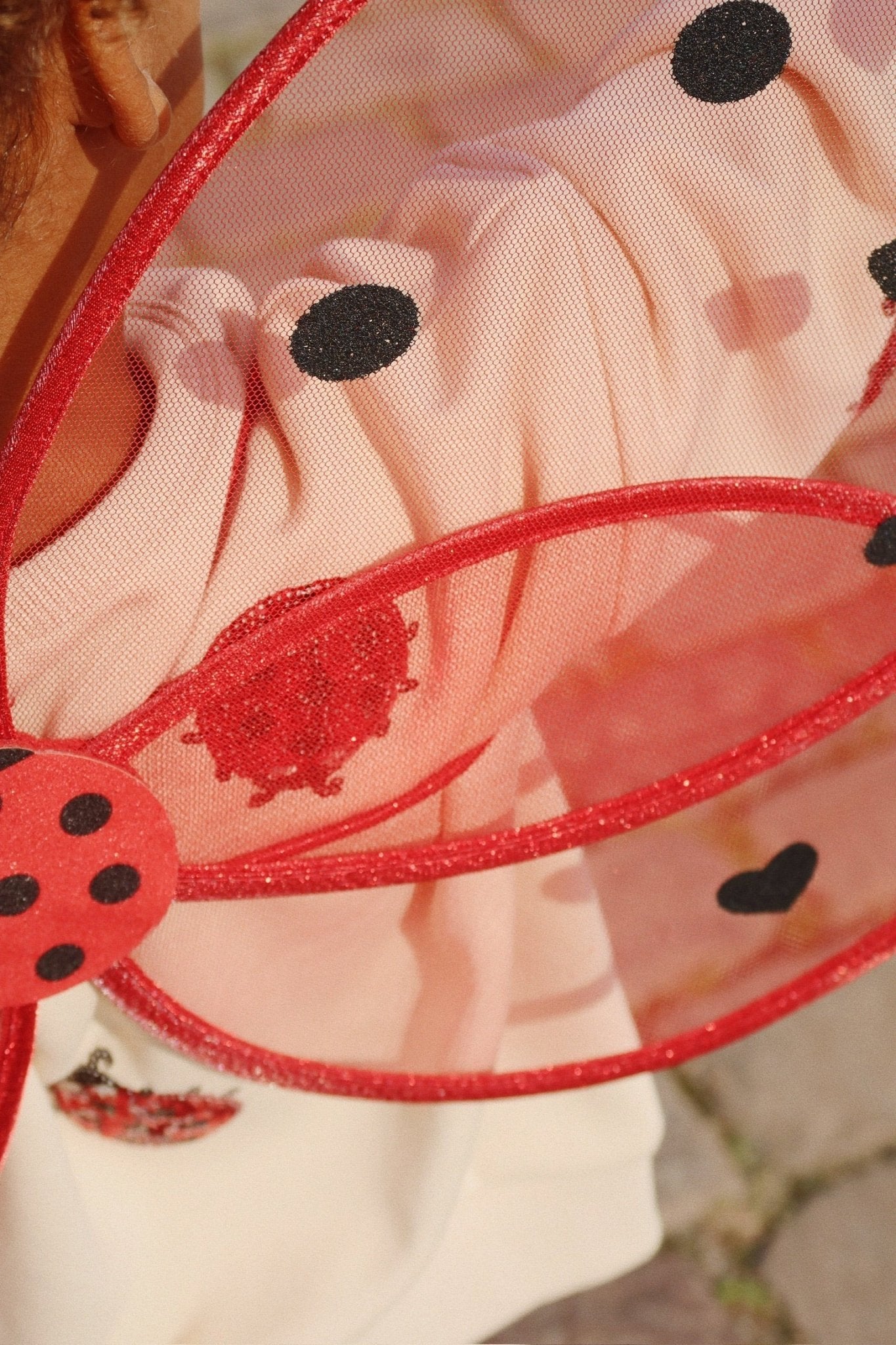 Konges Sløjd FAIRY LADYBUG COSTUME - ladybug glitter Konges Sløjd