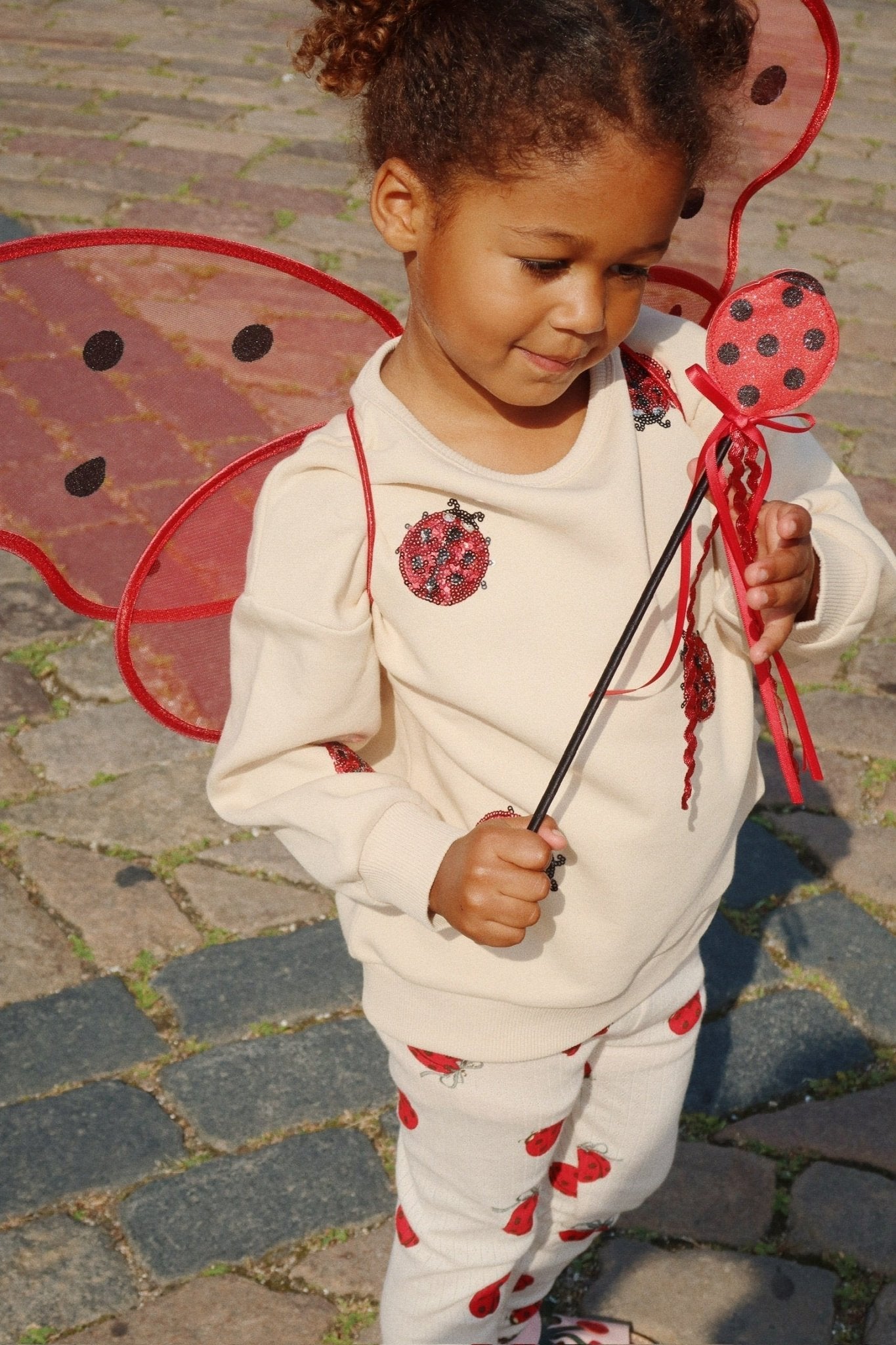 Konges Sløjd FAIRY LADYBUG COSTUME - ladybug glitter Konges Sløjd