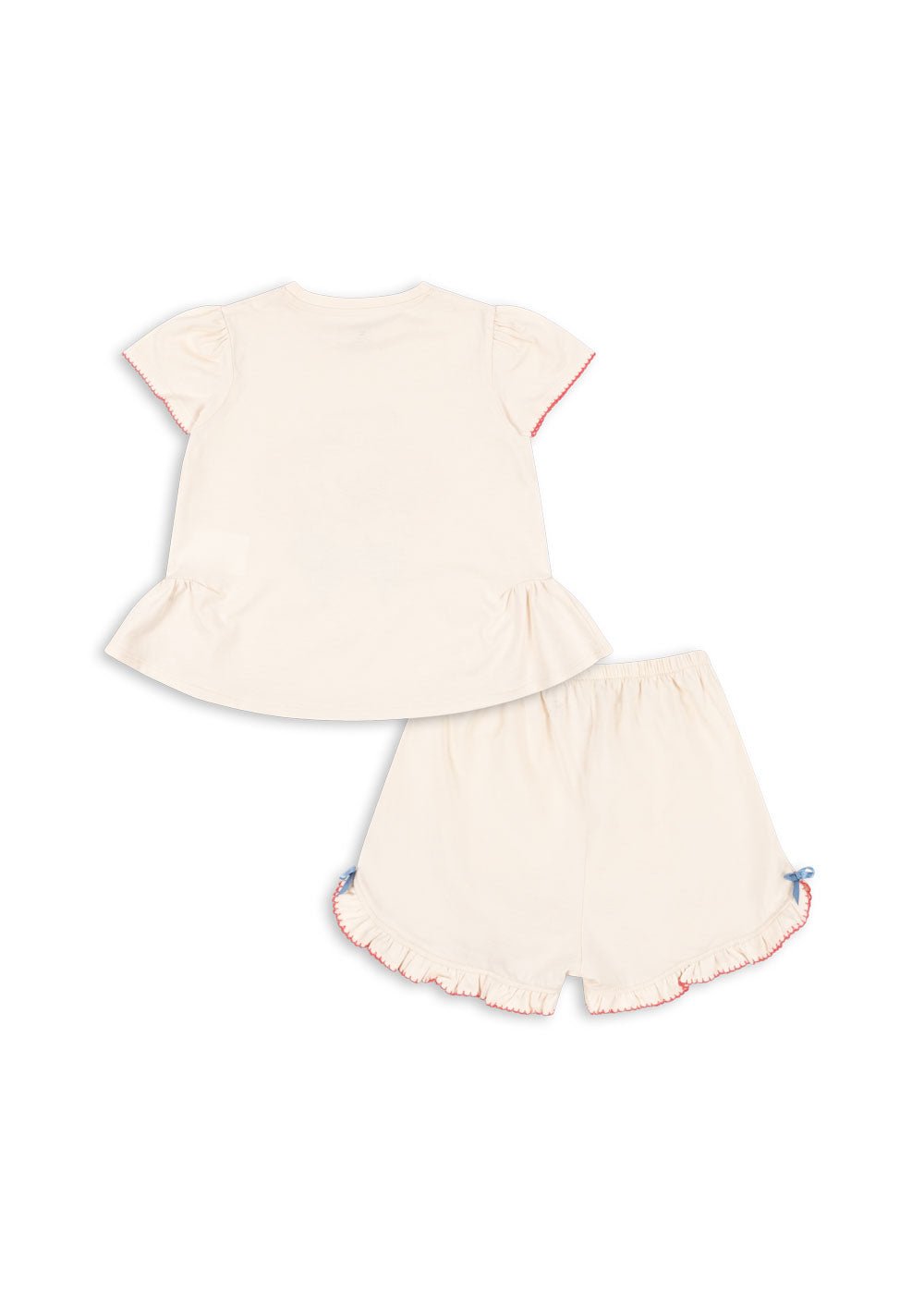 Konges Sløjd FAMO FRILL SET GOTS - ecru Konges Sløjd