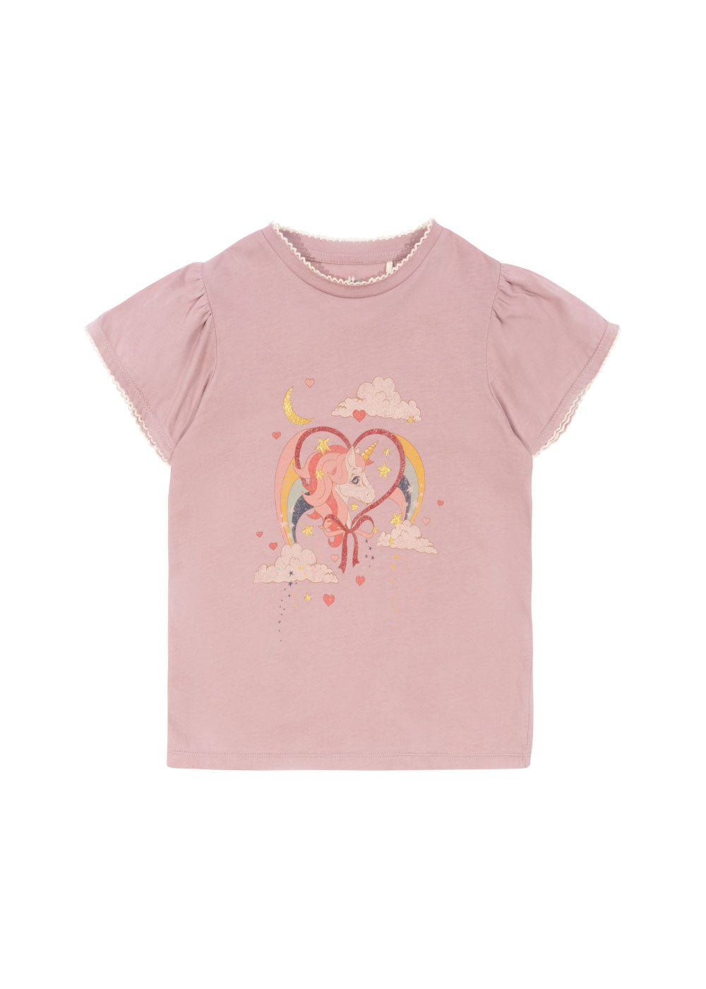 Konges Sløjd FAMO PUFF TEE GOTS - deauville mauve Konges Sløjd