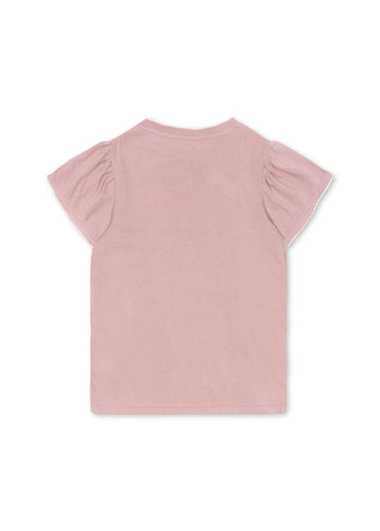 Konges Sløjd FAMO PUFF TEE GOTS - deauville mauve Konges Sløjd