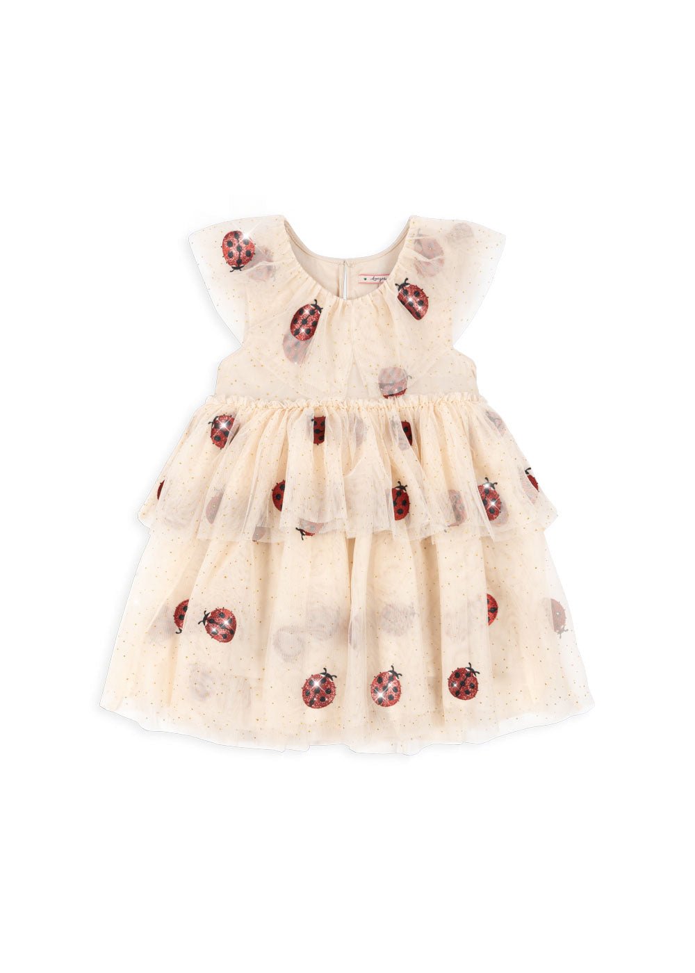 Konges Sløjd FAYETTE DRESS - ladybug glitter Konges Sløjd