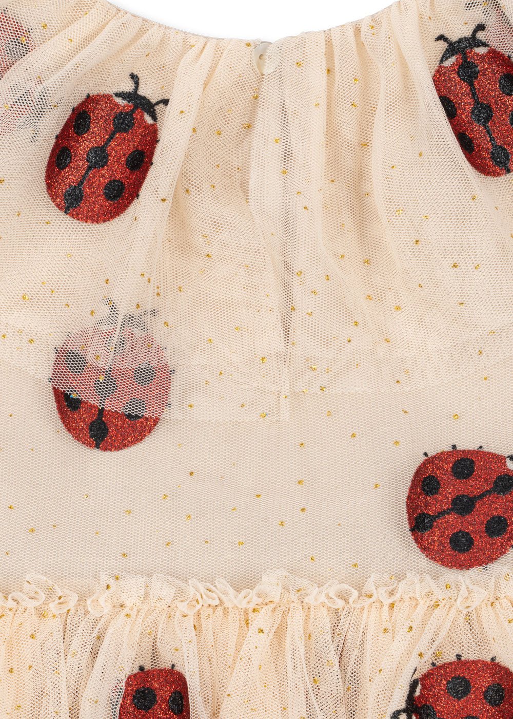 Konges Sløjd FAYETTE DRESS - ladybug glitter Konges Sløjd
