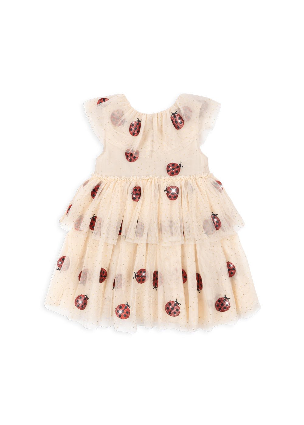 Konges Sløjd Ladybug Glitter Fayette Dress Konges Sløjd Ladybug Glitter Fayette Dress