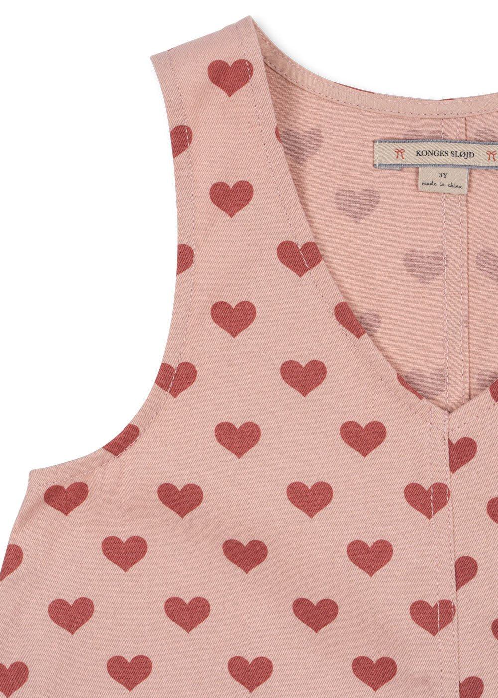 Konges Sløjd FEN DRESS GOTS - amour rouge Konges Sløjd