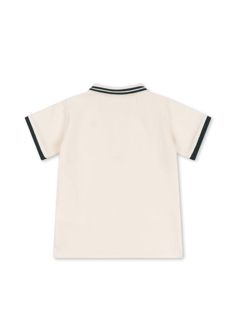 Konges Sløjd Florian Polo Shirt GOTS - Antique White Konges Sløjd