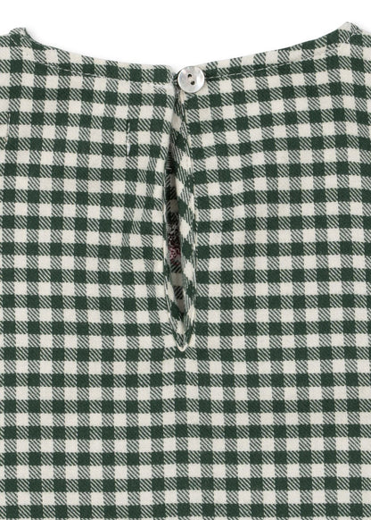 Konges Sløjd FORET DRESS - green check Konges Sløjd New Collection
