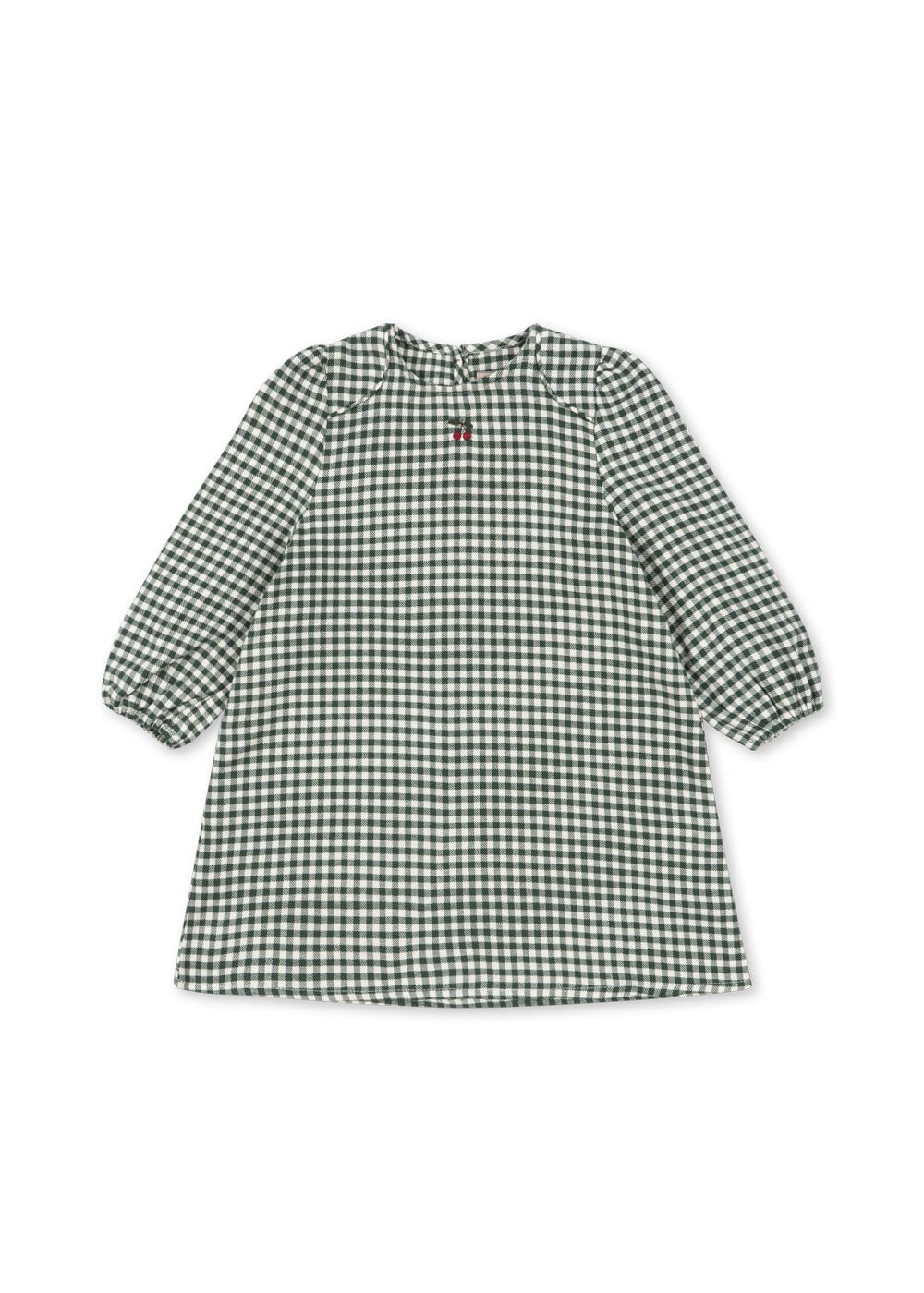 Konges Sløjd FORET DRESS - green check Konges Sløjd New Collection
