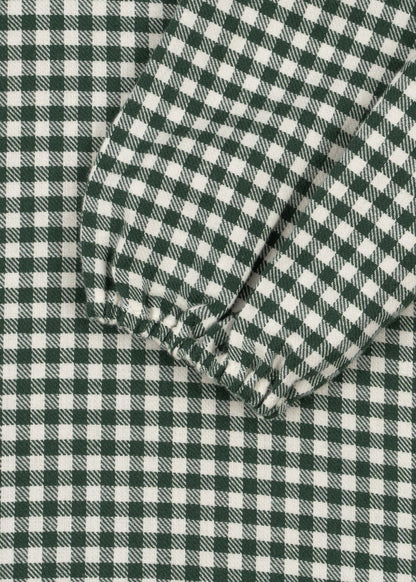 Konges Sløjd FORET DRESS - green check Konges Sløjd New Collection