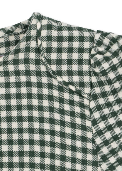 Konges Sløjd FORET DRESS - green check Konges Sløjd New Collection