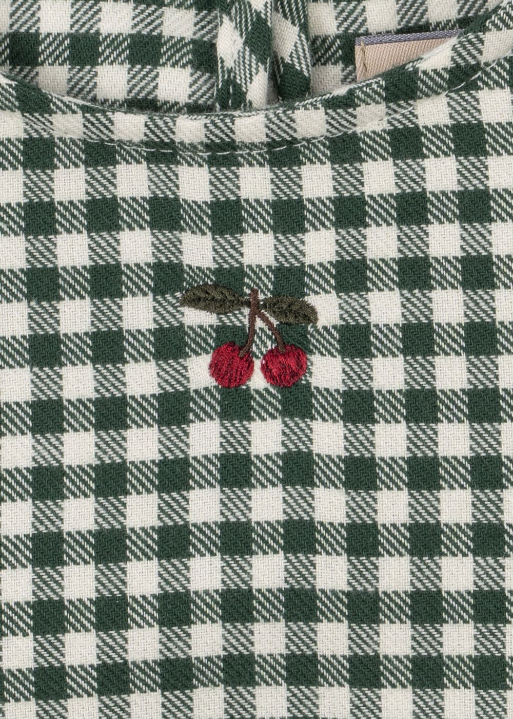 Konges Sløjd FORET DRESS - green check Konges Sløjd New Collection