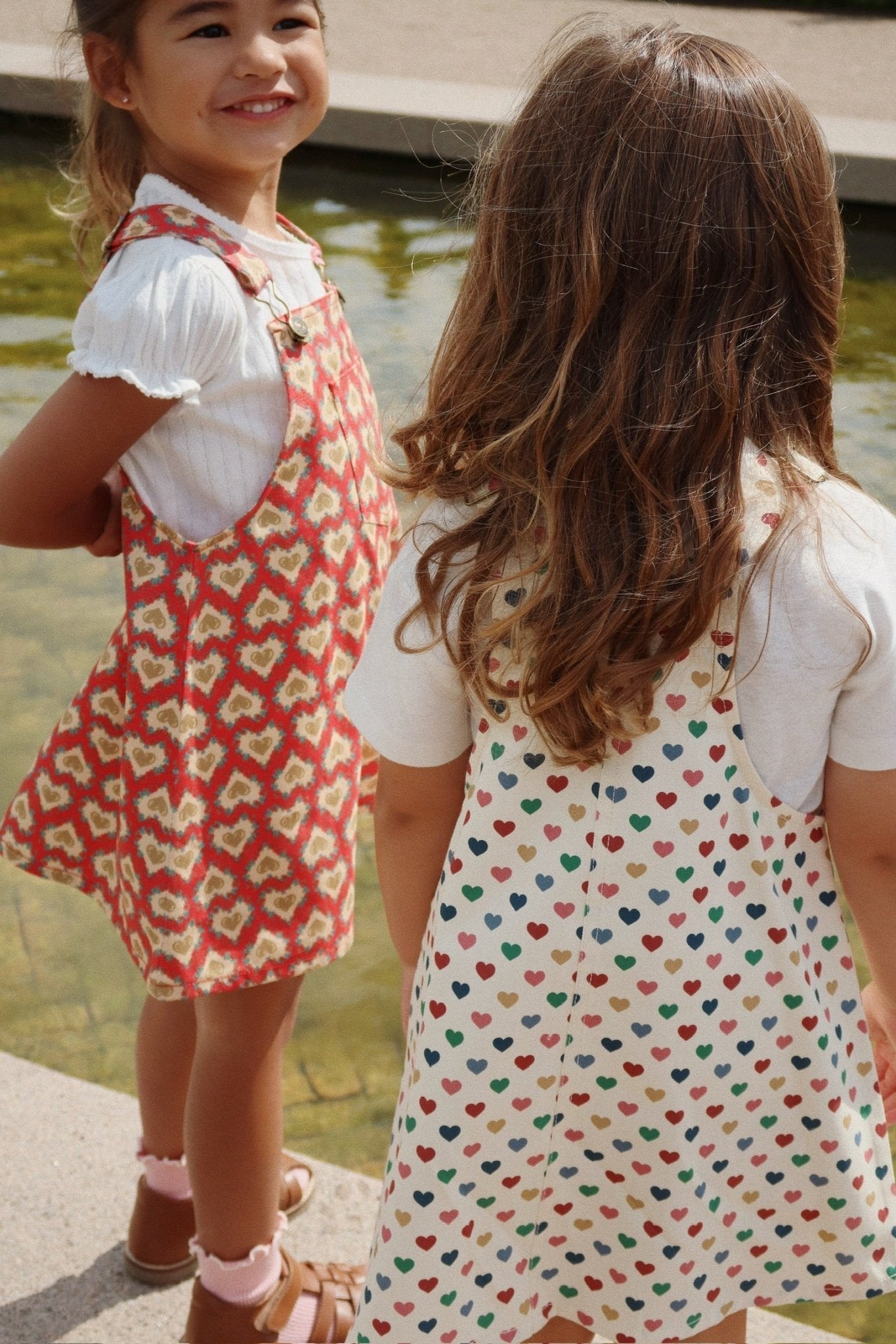 Konges Sløjd FRANKIE OVERALL DRESS GOTS - coeur coloré Konges Sløjd