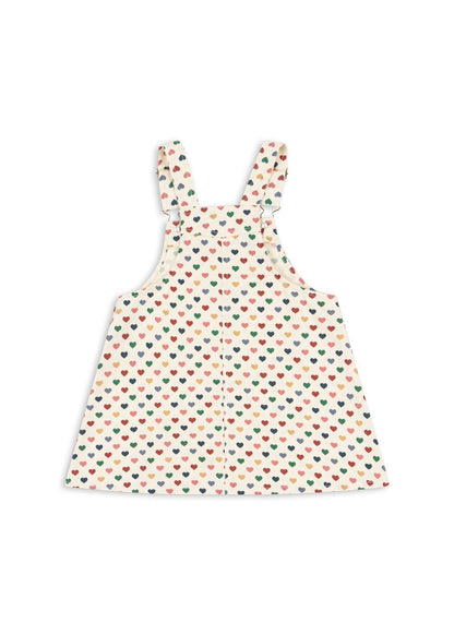 Konges Sløjd FRANKIE OVERALL DRESS GOTS - coeur coloré Konges Sløjd