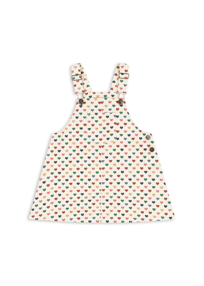 Konges Sløjd FRANKIE OVERALL DRESS GOTS - coeur coloré Konges Sløjd