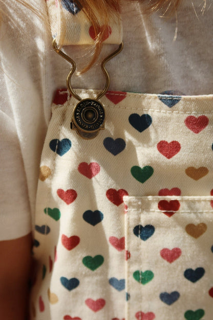 Konges Sløjd FRANKIE OVERALL DRESS GOTS - coeur coloré Konges Sløjd