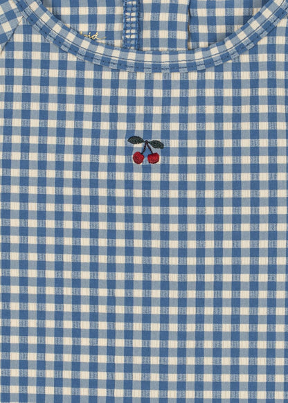 Konges Sløjd FRESIA LONG SLEEVE SWIMSUIT - harbor check Konges Sløjd New Collection