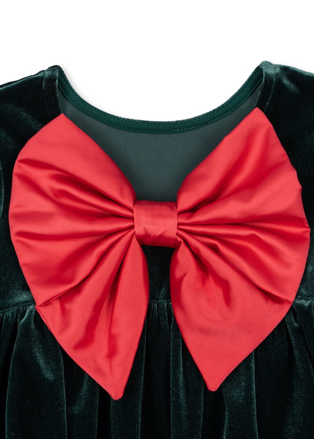 Konges Sløjd GIA BOW DRESS - pine grove Konges Sløjd New Collection