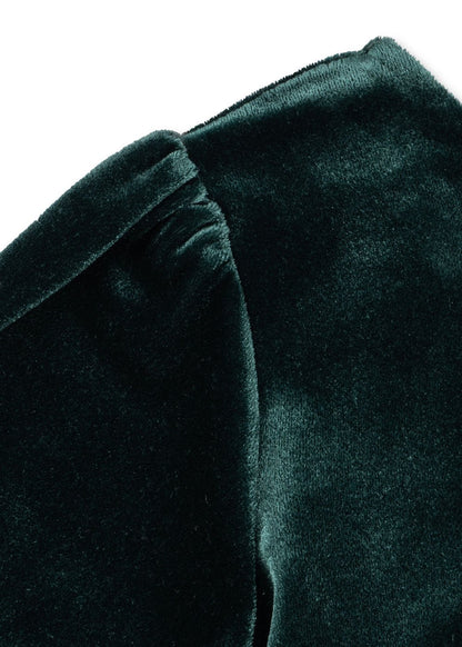 Konges Sløjd GIA BOW DRESS - pine grove Konges Sløjd New Collection