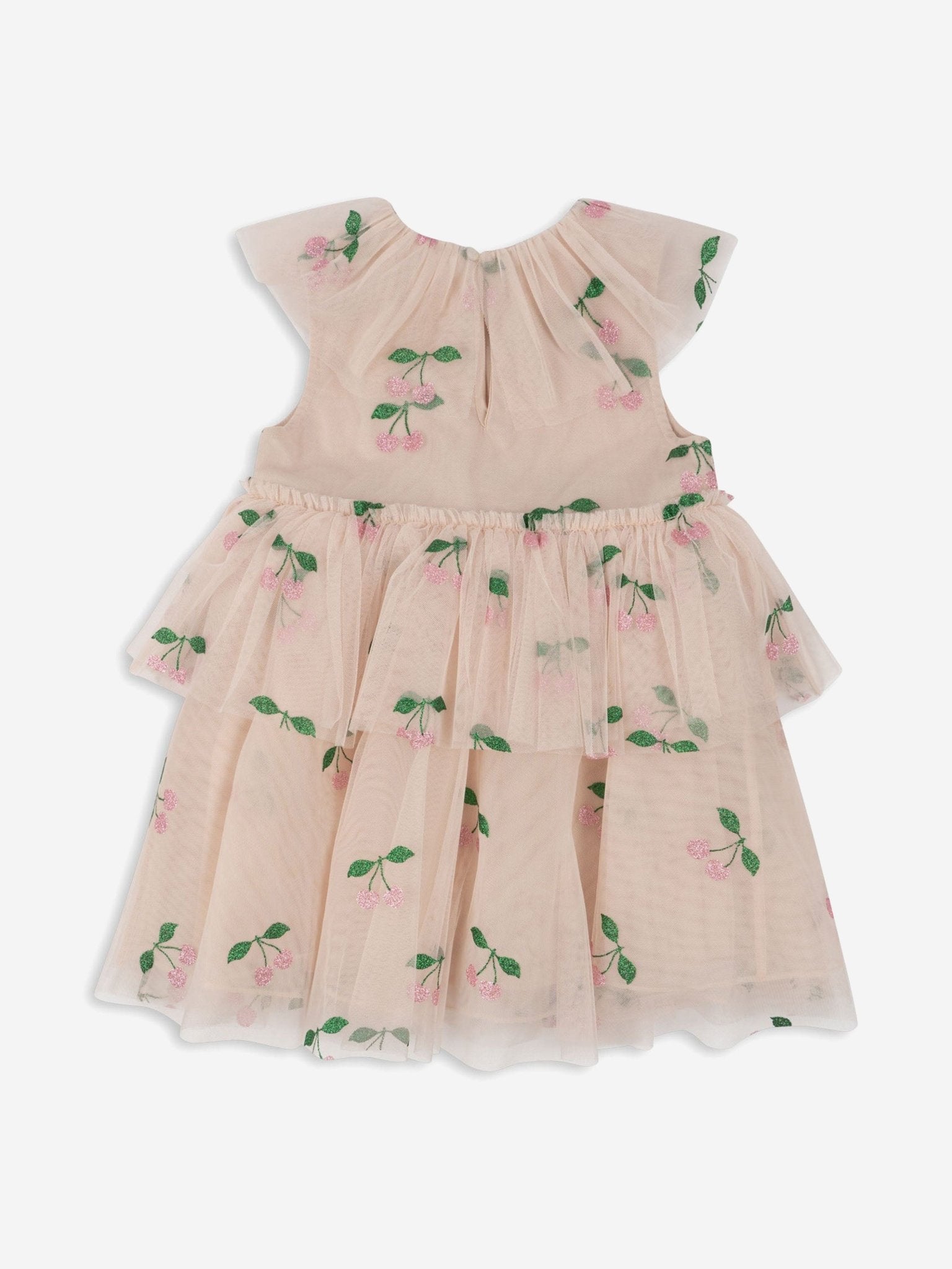 Konges Sløjd Girls Mili Glitter Cherry Dress in Pink Konges Sløjd - enjoykidsus