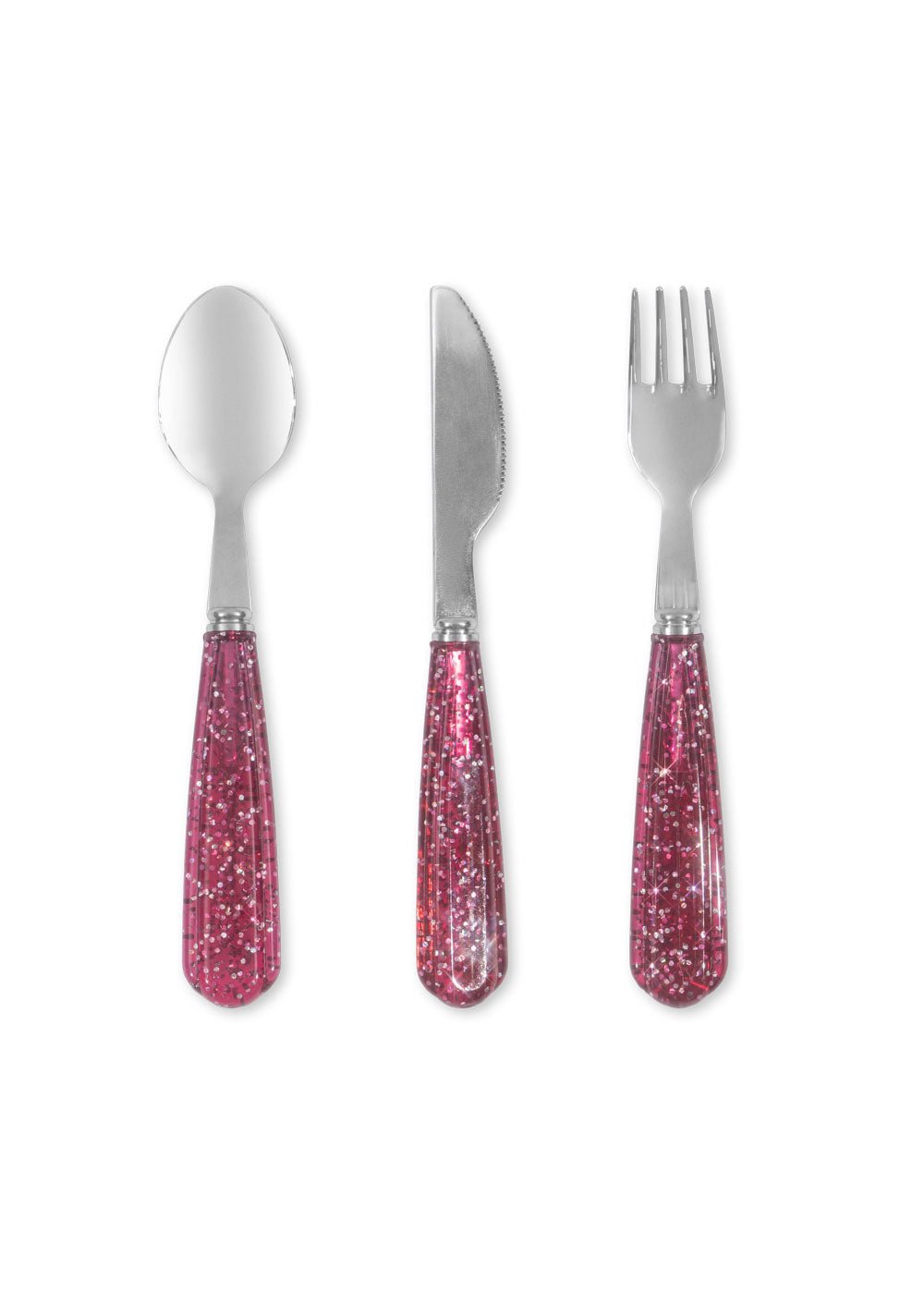 Konges Sløjd GLITTER CUTLERY - sparkling sangria Konges Sløjd