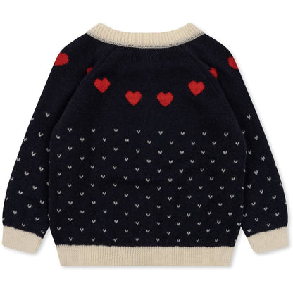 Konges sløjd Heart Blouse - Stripe Konges sløjd