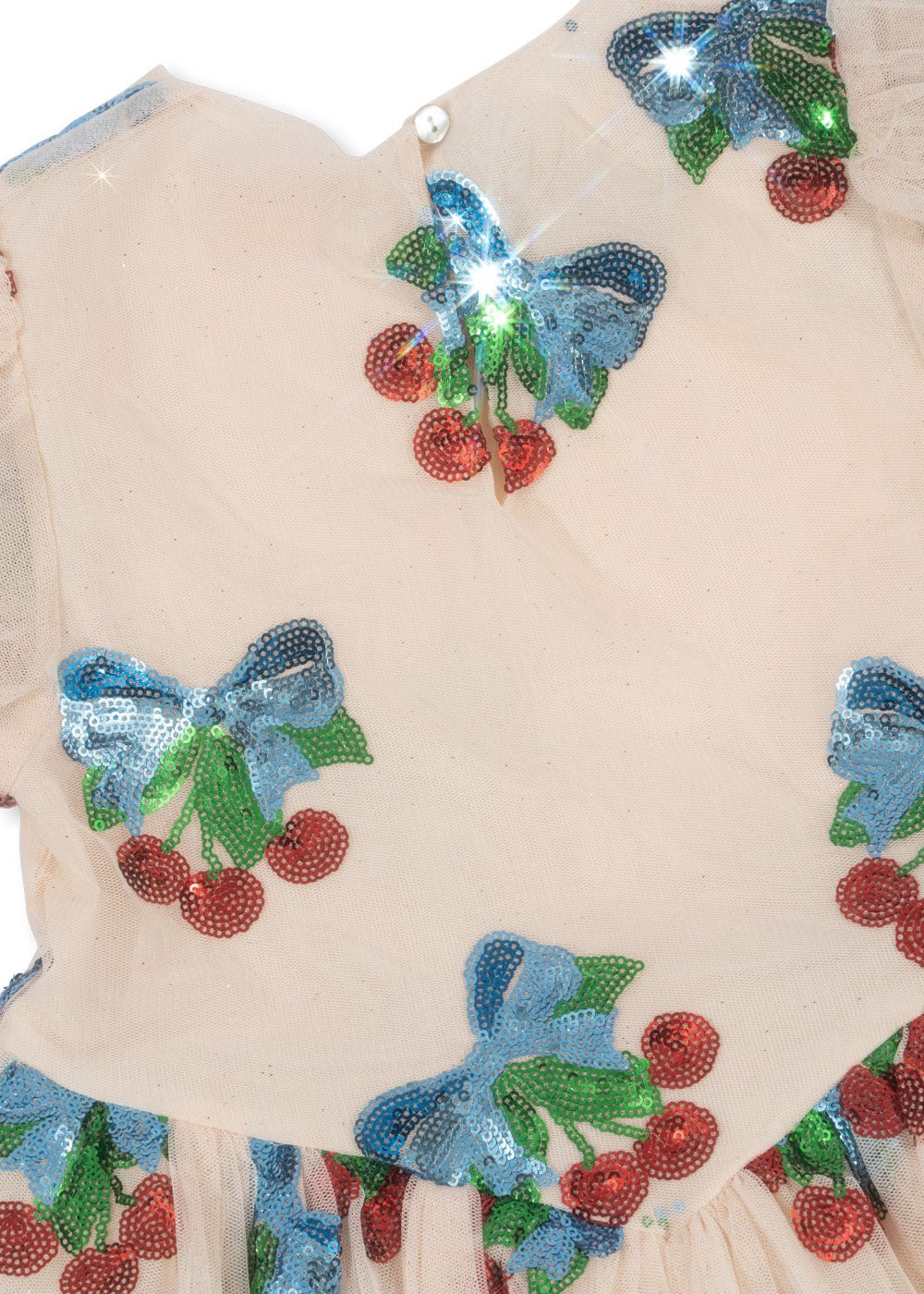 Konges Sløjd HEARTLILY DRESS GRS - amarena sequin Konges Sløjd