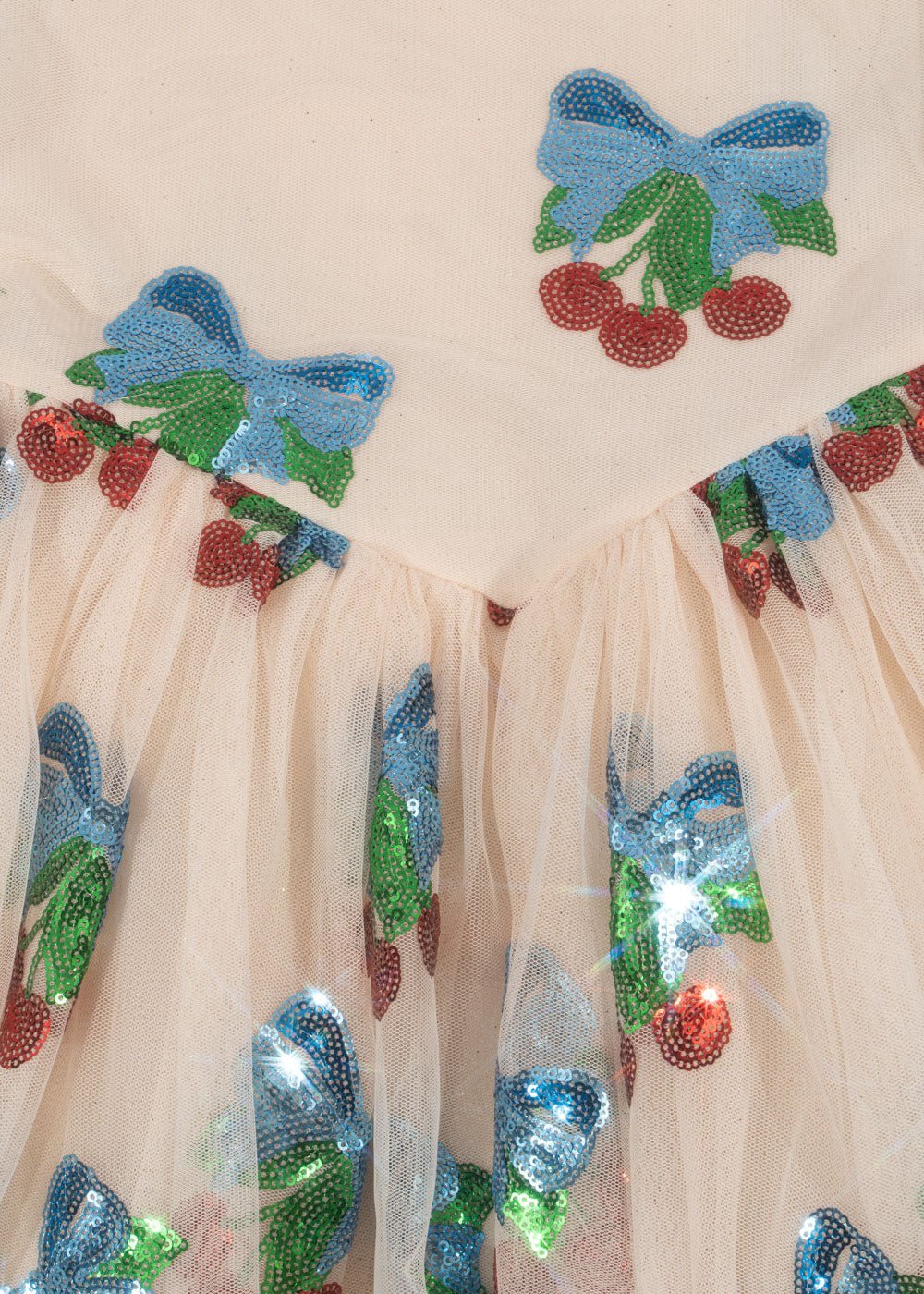 Konges Sløjd HEARTLILY DRESS GRS - amarena sequin Konges Sløjd