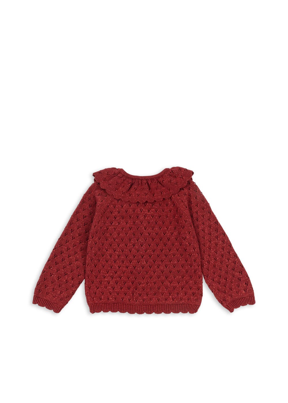 Konges Sløjd HOLIDAY KNIT CARDIGAN - red dahlia Konges Sløjd New Collection