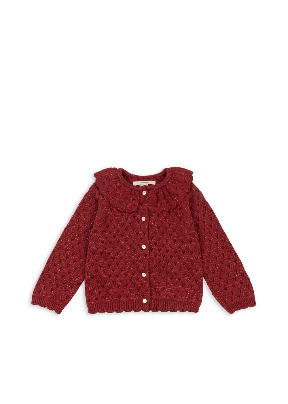 Konges Sløjd HOLIDAY KNIT CARDIGAN - red dahlia Konges Sløjd New Collection