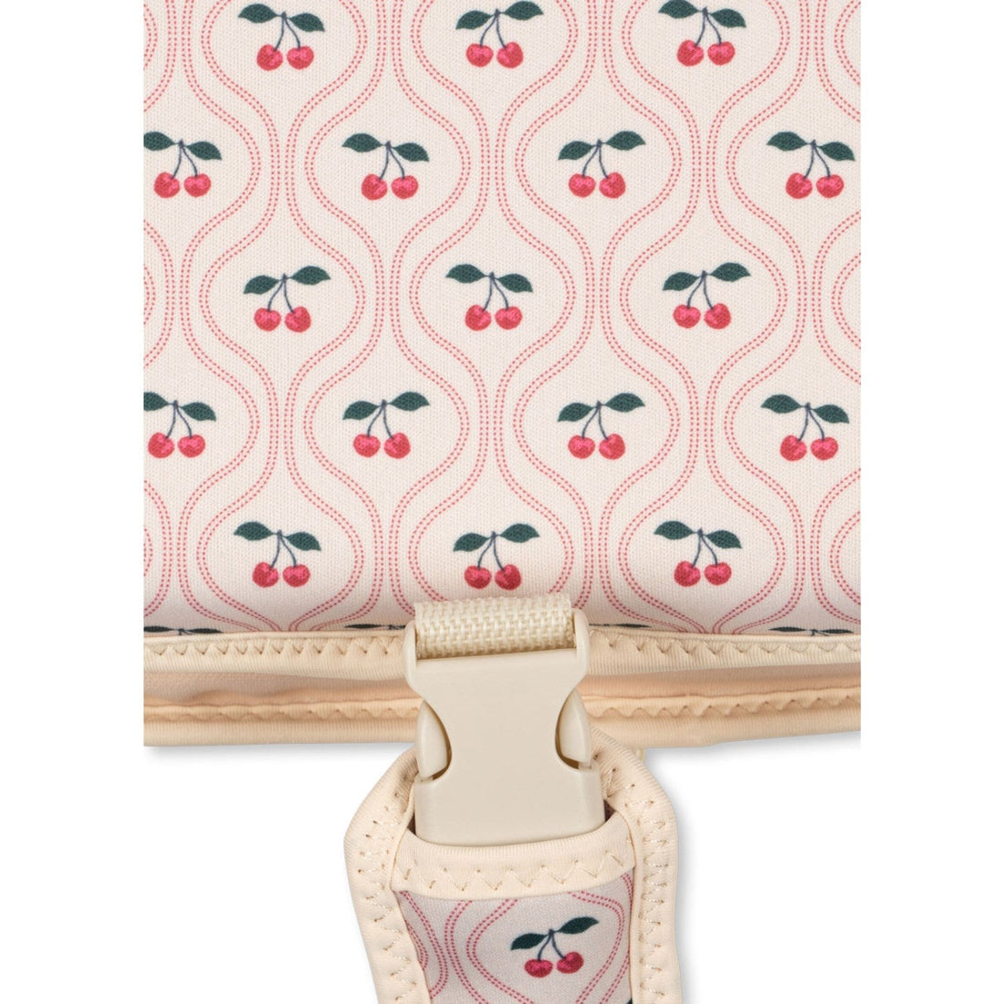 Konges Sløjd Hollis Swim vest with wing - Cherry Pink Motif Hollis Konges Sløjd