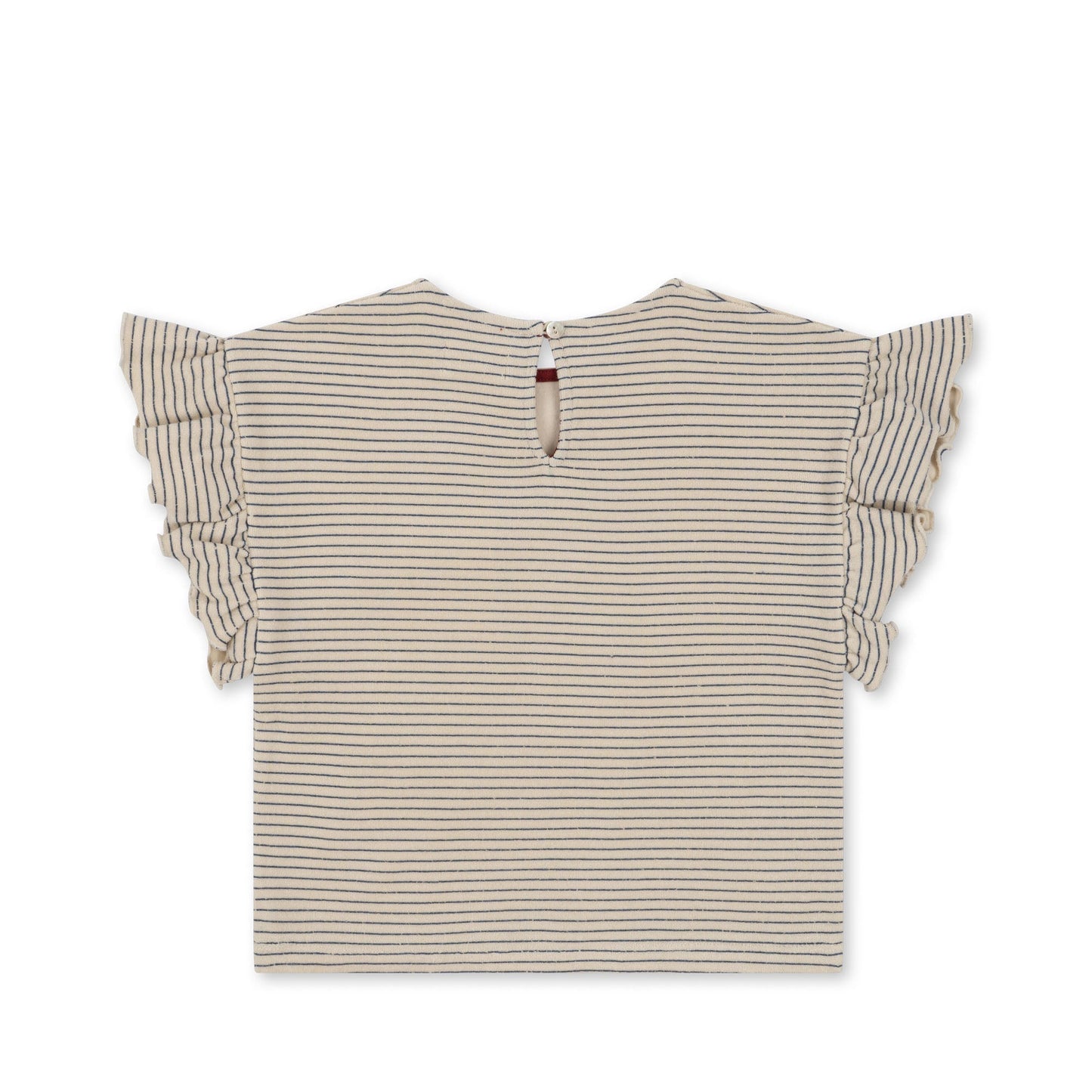 Konges Sløjd Itty frill tee - stripe bluie Konges Sløjd - enjoykidsus