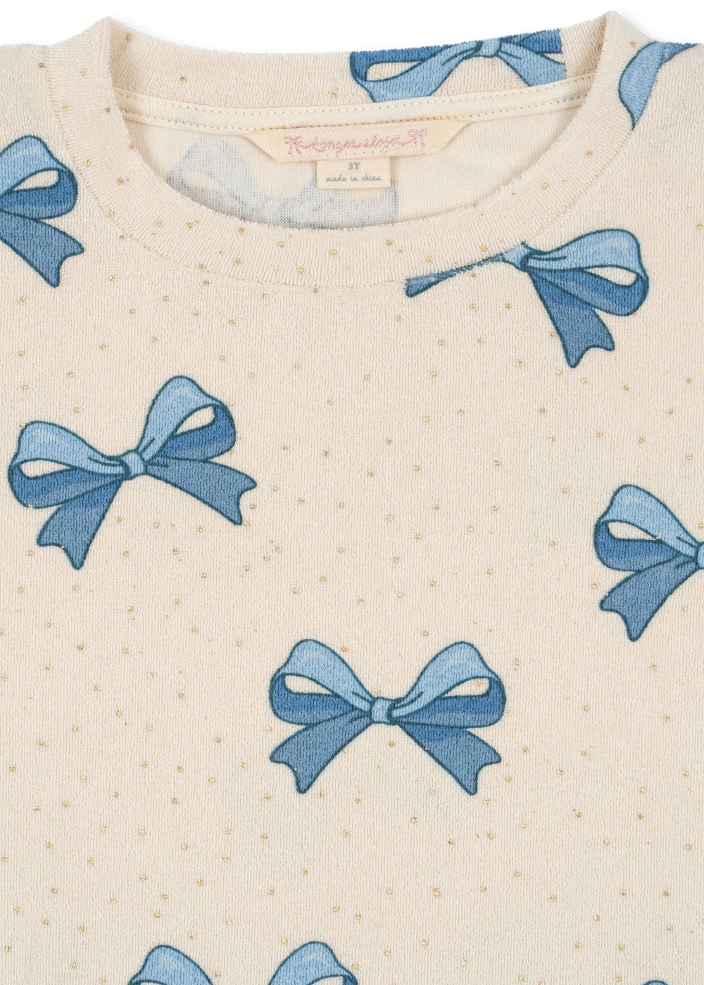 Konges Sløjd ITTY SWEAT SHIRT GOTS - bowie blue gold Konges Sløjd New Collection