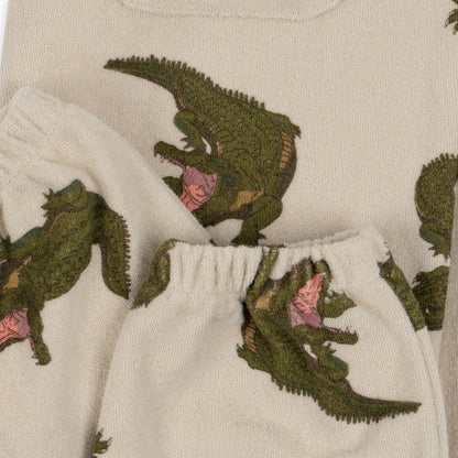 Konges Sløjd Itty sweatpants gots - crocodile Konges Sløjd - enjoykidsus