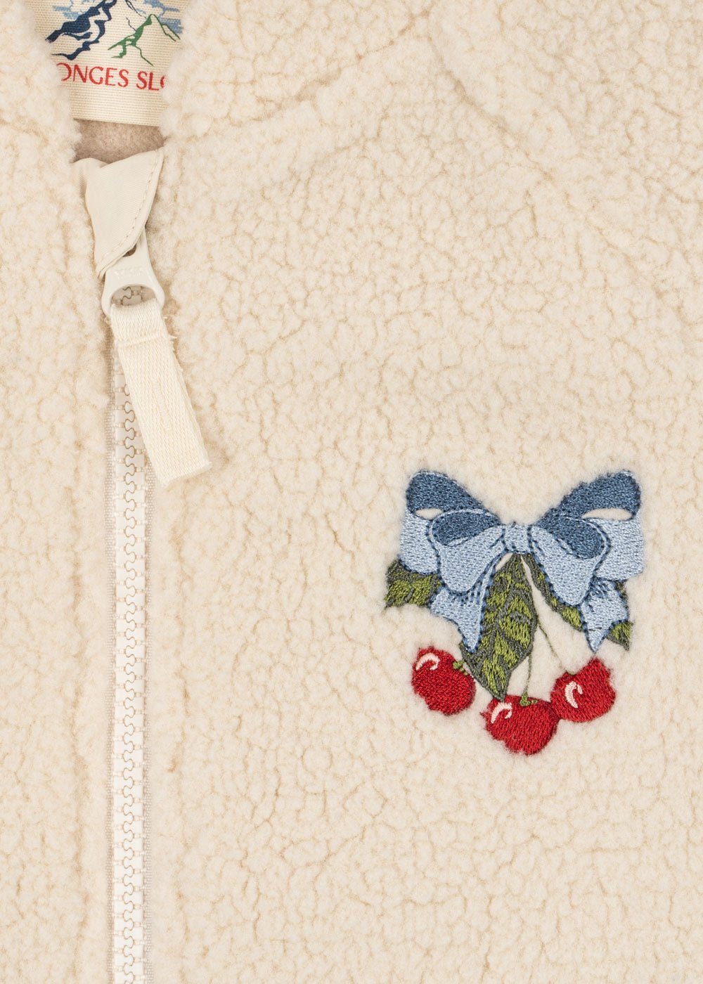 Konges Sløjd JAZZ TEDDY JACKET - white smoke Konges Sløjd New Collection