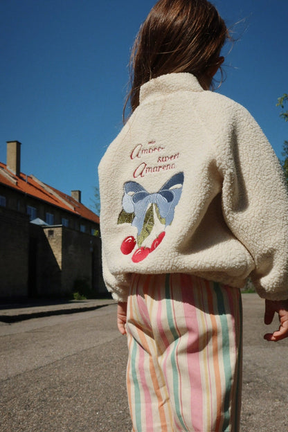 Konges Sløjd JAZZ TEDDY JACKET - white smoke Konges Sløjd New Collection