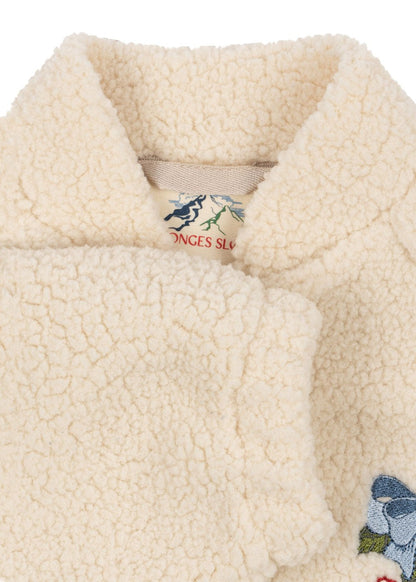 Konges Sløjd JAZZ TEDDY JACKET - white smoke Konges Sløjd New Collection