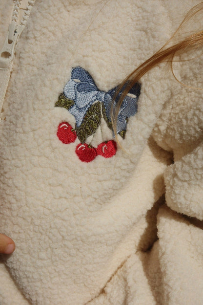 Konges Sløjd JAZZ TEDDY JACKET - white smoke Konges Sløjd New Collection