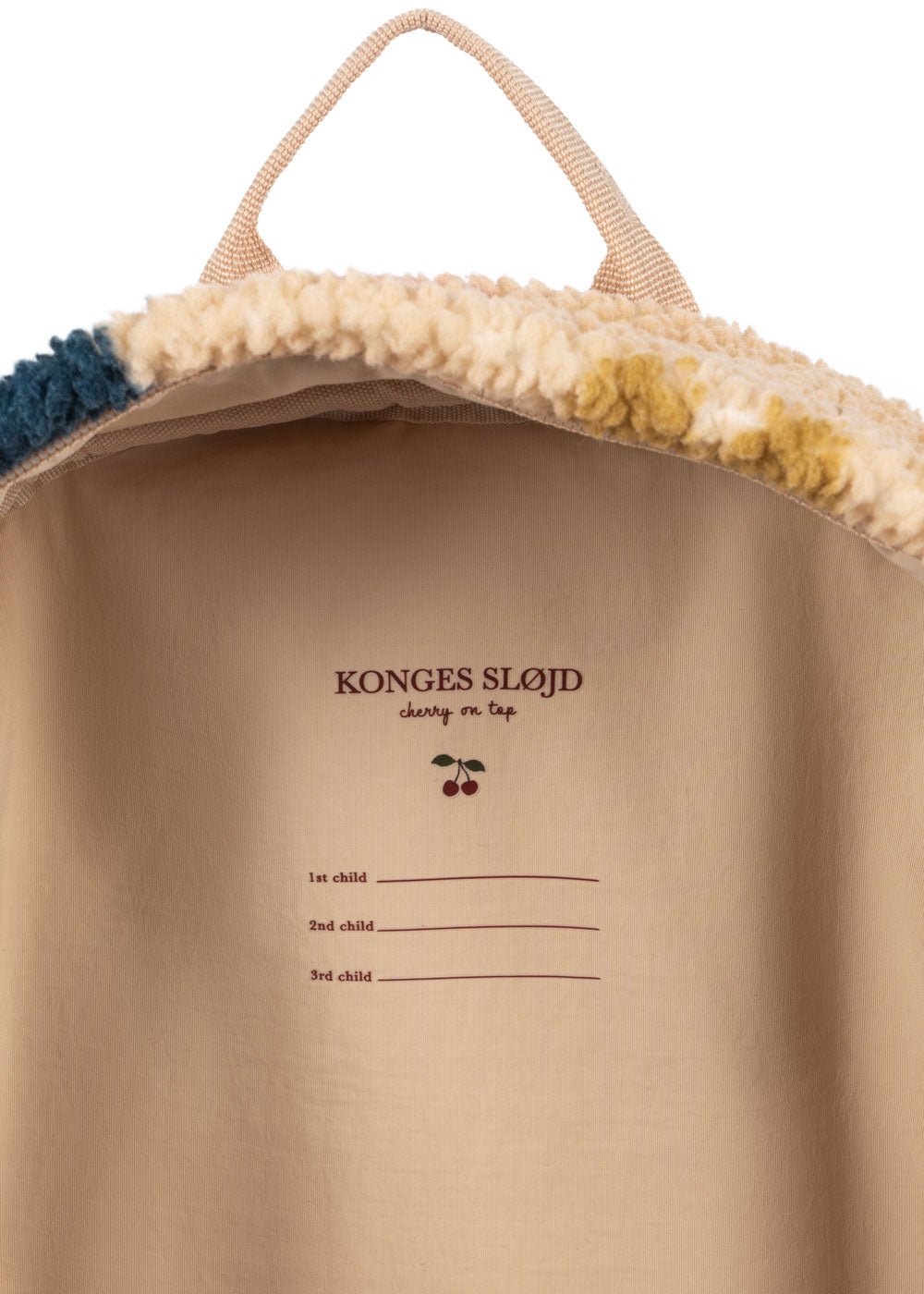 Konges Sløjd JODY BACKPACK - bon coeur coloré Konges Sløjd