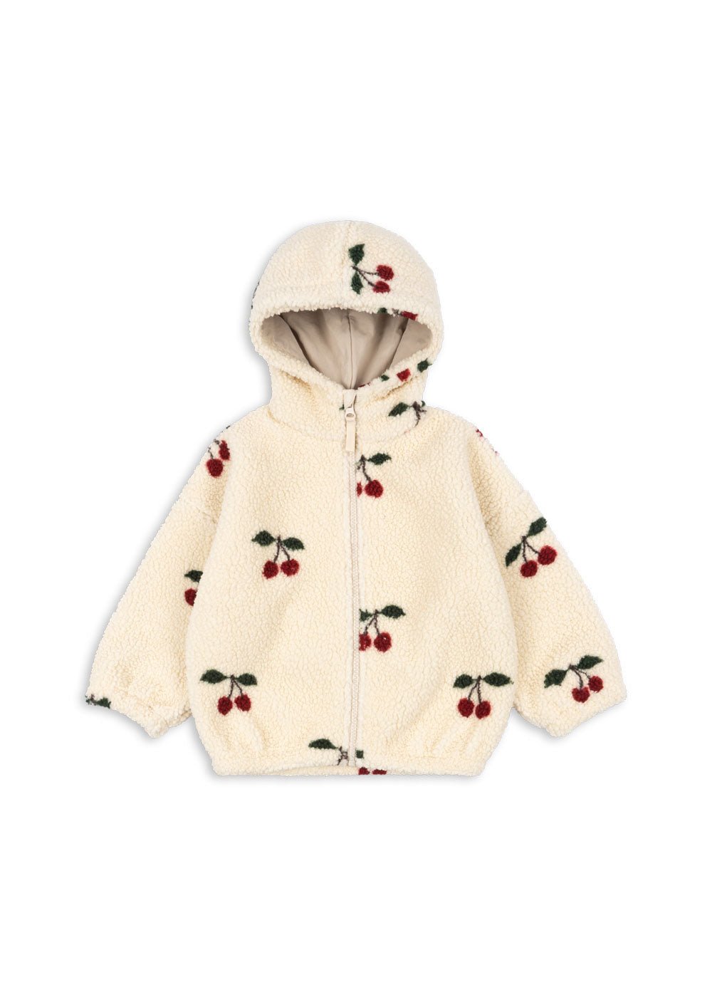 Konges Sløjd Jody teddy Hoodie - ma grande cerise Konges Sløjd