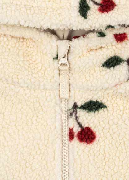 Konges Sløjd Jody teddy Hoodie - ma grande cerise Konges Sløjd