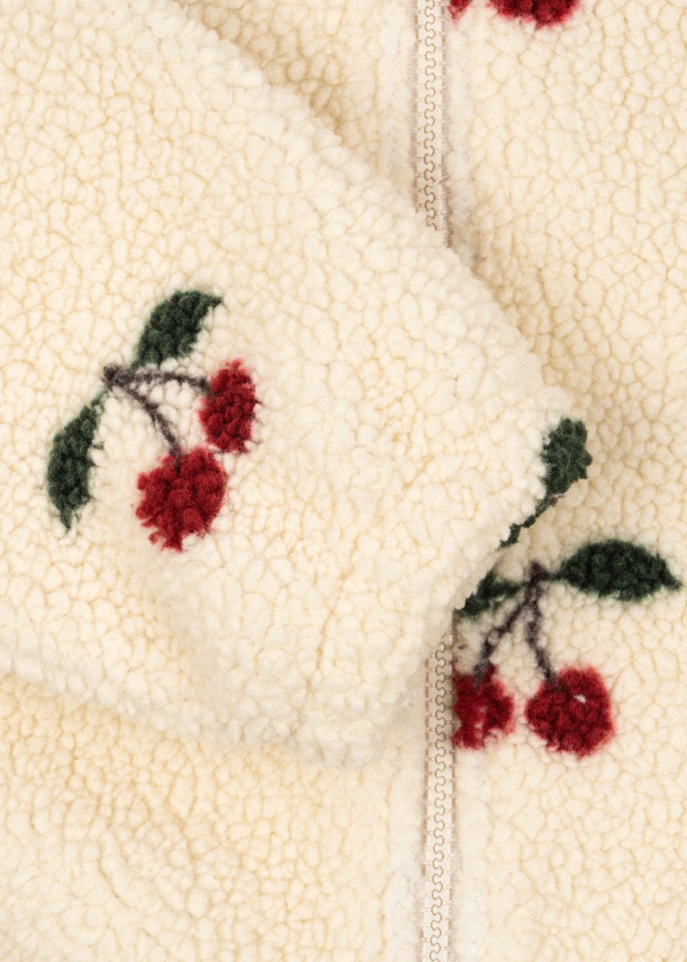 Konges Sløjd Jody teddy Hoodie - ma grande cerise Konges Sløjd